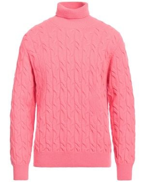Amaranto Rollkragenpullover - Pink