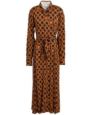 Le Sarte Pettegole Vestito Midi - Marrone