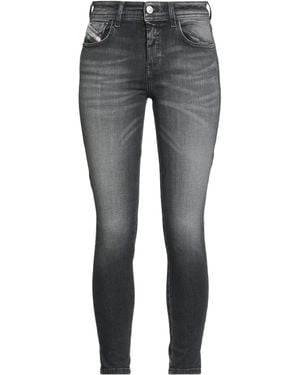 DIESEL Pantalon En Jean - Gris