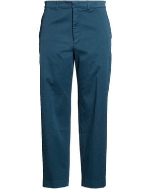 Department 5 Deep Trousers Cotton, Elastane - Blue