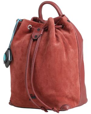 Gabs Burgundy Backpack Calfskin - Red