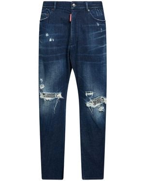 DSquared² Pantalon En Jean - Bleu