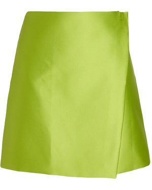 Philosophy Di Lorenzo Serafini Lime Mini Skirt Polyester - Green
