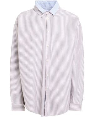 Hed Mayner Chocolate Shirt Cotton - White