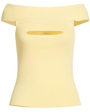 ViCOLO Pastel Top Viscose, Polyamide - Yellow