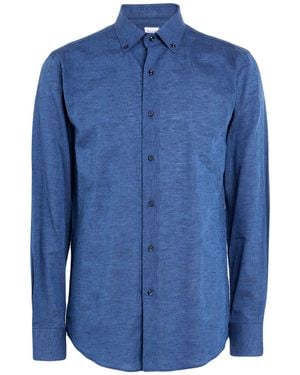 Bagutta Shirt Linen, Cotton - Blue