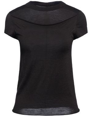 Rick Owens Camiseta - Negro
