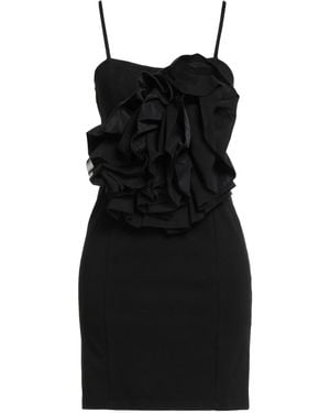 Motel Mini Dress Rayon, Polyamide, Elastic Fibers - Black