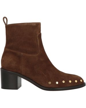 Lella Baldi Ankle Boots Leather - Brown