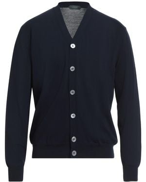 Zanone Strickjacke - Blau