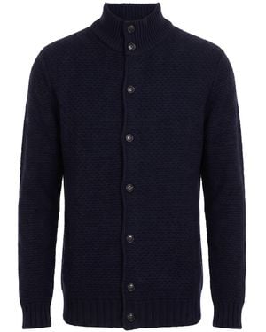Jeordie's Strickjacke - Blau