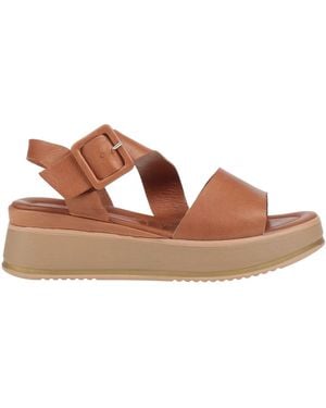 Ovyè Sandals Leather - Brown