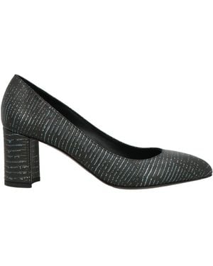 Deimille Pumps Leather - Black