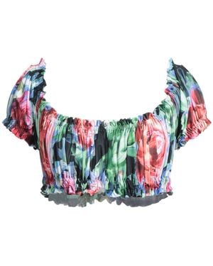 Norma Kamali Top - Blau