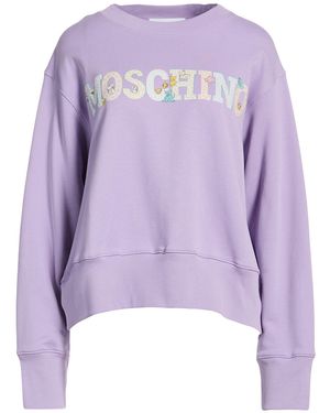Moschino Sudadera - Morado