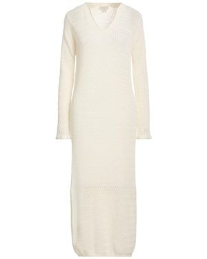 Agnona Midi Dress - White