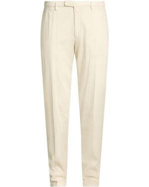 Boglioli Cream Pants Cotton, Elastane - Natural