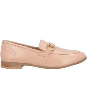 Bervicato Loafers Leather - Pink