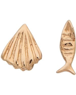 By Nye Earrings Metal - Natural