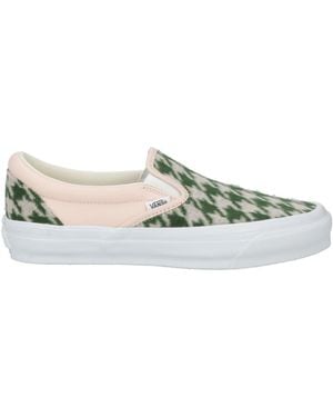 Vans Trainers Textile Fibres, Leather - Green