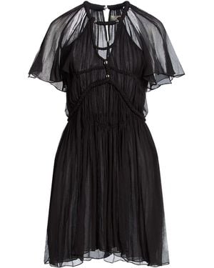 Isabel Marant Mini Dress Silk - Black