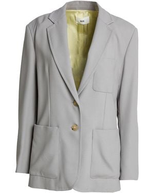 SOLOTRE Blazer Polyester, Wool, Elastane - Gray