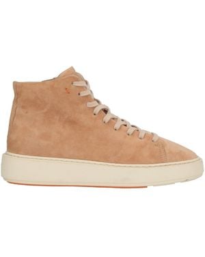 Santoni Blush Sneakers Leather - Brown