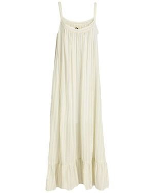 Laurence Bras Vestido Midi - Blanco