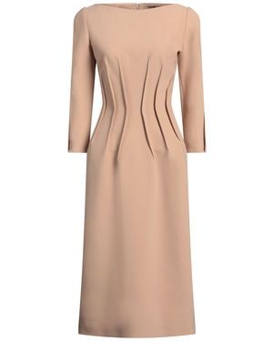 Elie Saab Midi Dress - Natural
