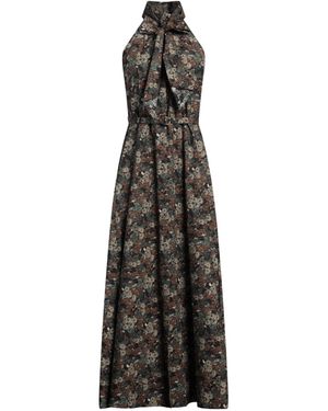 Aspesi Military Maxi Dress Cotton - Black