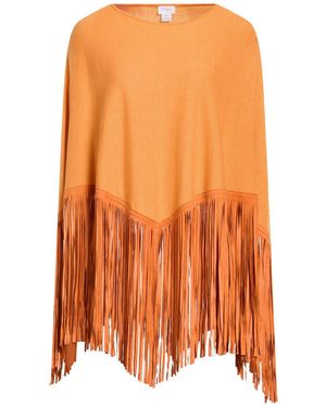 MIXIK Cape Cashmere, Leather - Orange