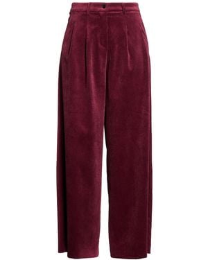 NINA 14.7 Pants Polyester, Viscose, Elastane - Red
