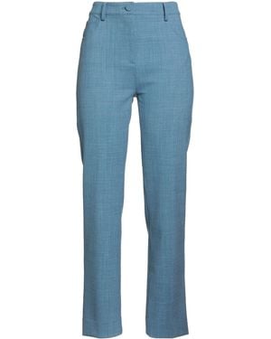Theory Trousers Polyester, Wool, Elastane, Polyamide - Blue