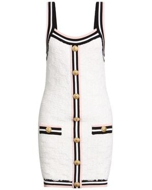 Balmain Mini-Kleid - Weiß