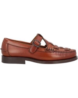 Hereu Loafers Leather - Brown