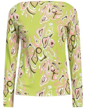 Emilio Pucci T-Shirt Viscose, Silk - Yellow