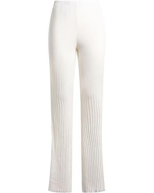 Oh April Pants Cotton, Elastane - White