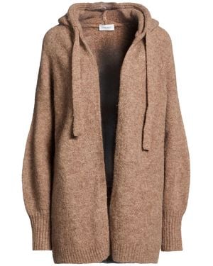 Paolo Pecora Cardigan Alpaca Wool, Merino Wool, Polyamide, Elastane - Brown