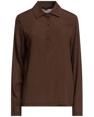 SEVENTY VENEZIA Top Cotton, Modal, Acetate, Silk - Brown