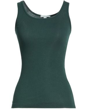 Crossley Dark Tank Top Cotton, Elastane - Green