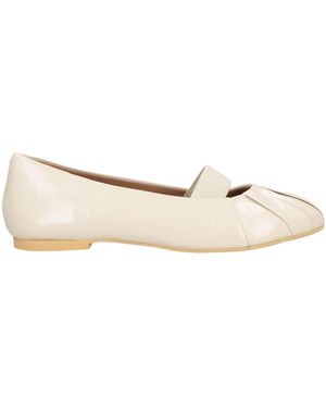 Carmens Ballet Flats Leather - Natural