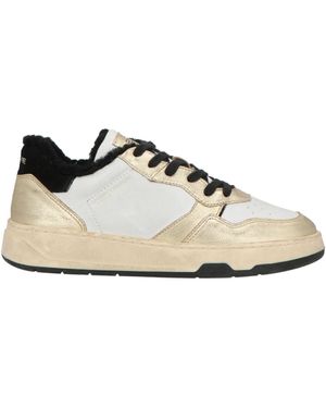 Crime London Trainers Leather - White