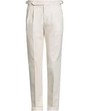 Germano Ivory Trousers Cotton - White
