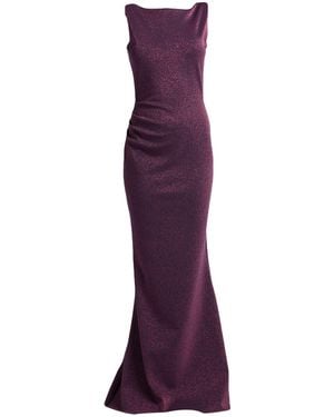 La Petite Robe Di Chiara Boni Vestido Largo - Morado