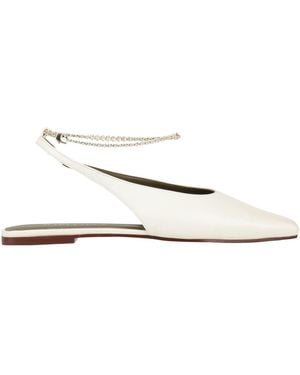 MARIA LUCA Ballet Flats - White