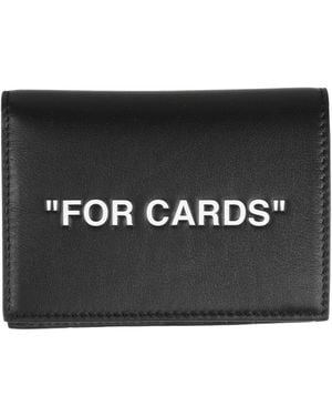 Off-White c/o Virgil Abloh Wallet - Black