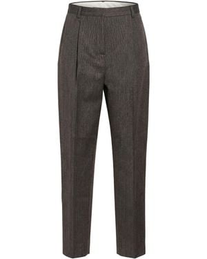 Tory Burch Lead Pants Wool, Polyester - Gray