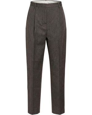Tory Burch Lead Pants Wool, Polyester - Gray