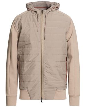 Paul & Shark Puffer Cotton, Nylon, Elastane, Polyester - Natural