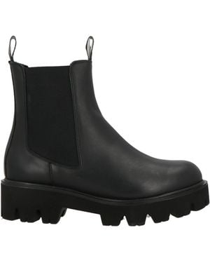 Pollini Botines De Caña Alta - Negro